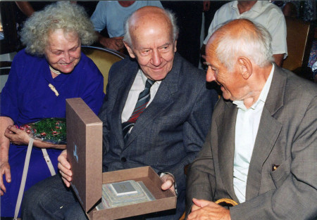 S paní Olgou a Ladislavem Hodným, st.